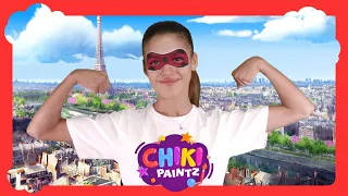 Chiki Paintz - Miraculous - Face Paint Video