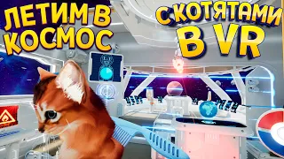 ЛЕТИМ В КОСМОС С КОТЯТАМИ В ВР ( Kitten'd VR )