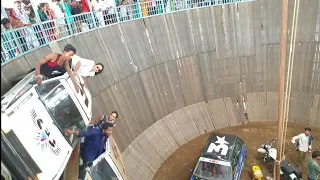 Indian Girls & Boys Bike Stunts,Car stunt, on Well of Death,