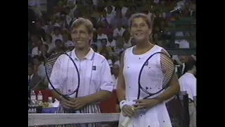 Monica Seles - 1st match since her 1993 assault (1995)