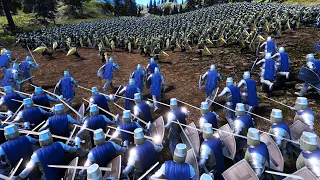 Elves Lay Siege to Medieval Castle Ultimate Epic Battle Simulator UEBS