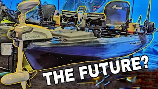 The Future Of Fishing Is Here! Kayak Motors And Tech At Icast 2023