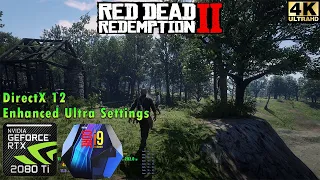 Red Dead Redemption 2 4K | DX12 | Advanced Ultra Settings | RTX 2080 Ti | i9 9900k 5GHz