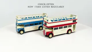 Corgi Open Top Regent / Devon General Set Limited Edition Bus BOXED Diecast