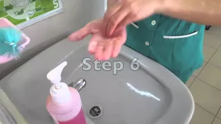 7 steps of Hand Hygiene