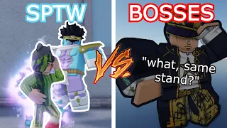 [YBA] SPTW (braindead) vs. All Bosses