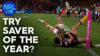 Try-saver of 2021? - Xavier Coates | NRL on Nine