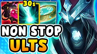 I stacked MAX ABILITY HASTE on Karthus and could ult non-stop! (100k+ DAMAGE)