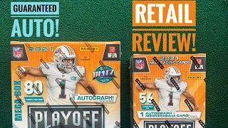 Affordable Product with Guaranteed Hits! 2021 Playoff Football Mega and Blaster Box Review