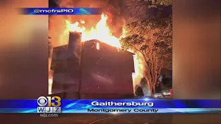 Person Jumps From 2nd Story After Building Fire In Montgomery County