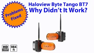 Haloview  BT 7 side camera trigger installation fix