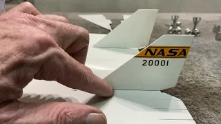 Building The XB-70A-1 Valkyrie 1/72 Scale Model Kit By AMT
