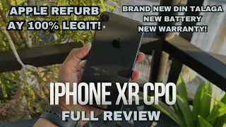 IPHONE XR CPO FULL REVIEW IN 2024! -MAS BETTER OPTION ITO! DAHIL GOOD AS BRAND NEW ITO!