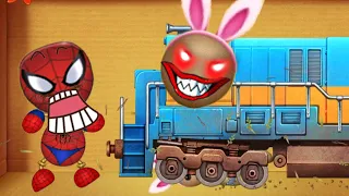The Train Crash vs The Buddy | Kick the Buddy 2 - Kick The Spiderman Buddy