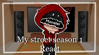 Mystreet Season 1 React | gacha club