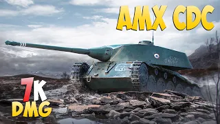 AMX CDC - 10 Kills 7K DMG - In sand! - World Of Tanks