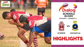 HIGHLIGHTS - Science College vs Vidyartha College | Dialog Schools Rugby League 2022