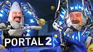 УГАР в ПОРТАЛ 2 | Смешные моменты Portal 2 coop