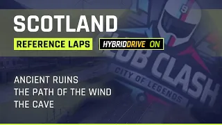 Asphalt 9 THE CLASH - SCOTLAND - Defense & Attack Reference Laps With HYBRID & TOUCHDRIVE