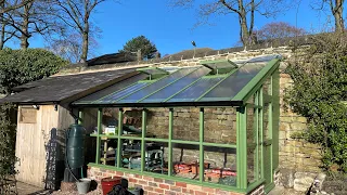 Wooden lean to greenhouse build Part 3