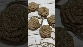 [QUICK TIP] ~ Where to get Burlap Flowers CHEAP! #shorts