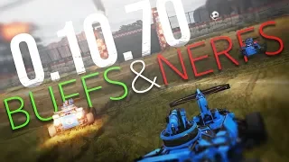 NEW UPDATE!! 0.10.70 Update Review, Buffs&Nerfs - CROSSOUT Gameplay