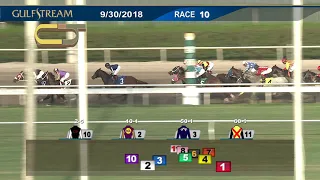 Gulfstream Park Carrera 10 - 30 de Septiembre 2018