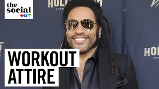 Lenny Kravitz’s workout attire | The Social