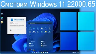 Смотрим Windows 11 22000.65