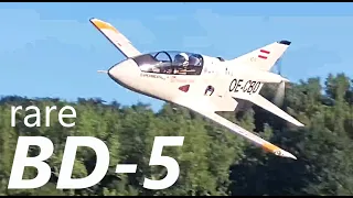 *rare* BD-5 and more! Airshow VLOG by Aviation Live from LOLG Airfield