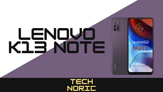 Lenovo K13 Note Spec Review