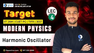 harmonic oscillator modern physics | L4