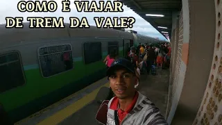 Estrada ferro CARAJÁS EMBARQUEI de PARAUAPEBAS  para  SÃO LUIS no trem de passageiros da VALE