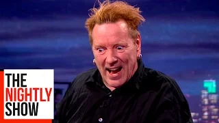 Gordon Ramsay Feeds Johnny Rotten of the Sex Pistols Some Tongue!