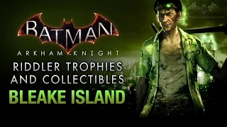 Batman: Arkham Knight - Riddler Trophies - Bleake Island