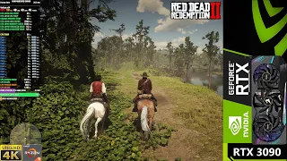 Red Dead Redemption 2 4K Ultra Settings | RTX 3090 | Ryzen 9 5950X