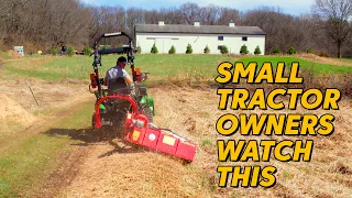 DITCH BANK FLAIL MOWERS FOR SMALL TRACTORS!