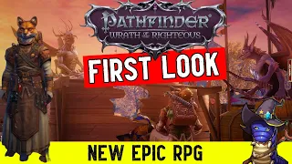 Pathfinder: Wrath of the Righteous First Look and Gameplay (Epic RPG Review)