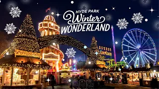 Hyde Park Winter Wonderland Vlog - The Best Christmas Fun Destination in the World - London 2024