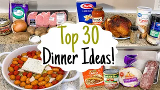 What's For Dinner? 30 of the BEST Quick & Easy Recipes! | Tasty Cheap Meal Ideas | Julia Pacheco