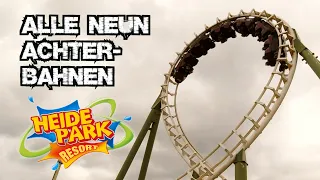 HEIDE PARK Resort - Alle 9 Achterbahnen ERKLÄRT!