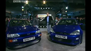 2003 - Top Gear: Escort RS Cosworth Vs Focus RS Mk1