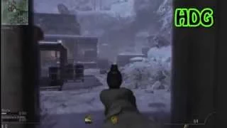 Залезаем в самолёт на карте Outpost в Cod mw 3