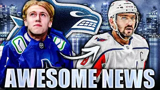 JONATHAN LEKKERIMAKI LOOKS LIKE ALEX OVECHKIN… SERIOUSLY (Vancouver Canucks Top Prospects News 2023)