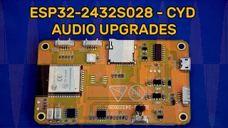 ESP32-2432S028 aka Cheap Yellow Display - fixing the audio issues