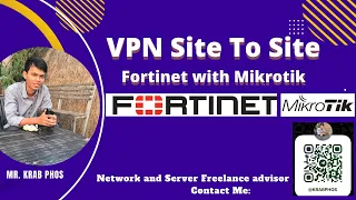 IPSEC vpn site to site fortigate and mikrotik