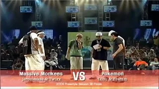 Freestylesession Korea 2005 Final Pokemon vs Massive Monkees