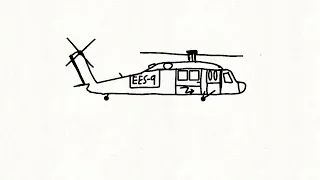 UH-60A Blackhawk startup animation