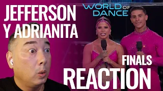 Jefferson y Adrianita REACTION - World of Dance 2020 FINALS