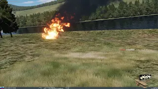 Ми-24П  DCS World  Атака наземной техники тов. Саака.